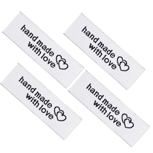 Etiquetas Tejidas Personalizadas para Ropa, Etiquetas con Logotipo, Damasco, Satén, Poliéster, Etiquetas para Prendas, Etiquetas de Marca OEM, Fábrica Mayorista - Product Image 5