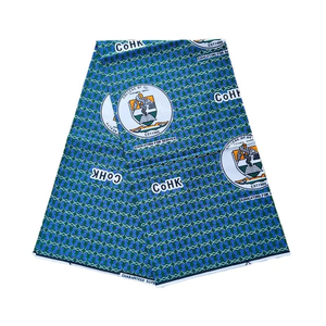 ผ้าฝ้ายพิมพ์ลายแอฟริกันสีสันสดใสสำหรับตัดเย็บเสื้อผ้าตามสั่ง งานโบสถ์ ชุดนักเรียน บริการผลิตแบบ OEM ODM - Product Image 4