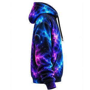 Sudaderas con Capucha Sublimadas para Hombre, Diseño Personalizado, 100% Algodón, Ecológicas, de Secado Rápido, Ligeras, de Alta Calidad y Económicas - Product Image 4