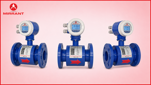 Débitmètre électromagnétique industriel |   Débitmètre magnétique numérique pour la mesure de l'eau et des liquides - Product Image 1