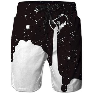Custom Logo Summer Fashion Plus Size <b>Men's</b> Mesh <b>Shorts</b> <b>with</b> <b>Zipper</b> <b>Pockets</b> Printed Sublimation Technology - Product Image 2