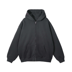 Sweat-shirts à capuche unisexes de haute qualité, style streetwear, coupe ample, épaules tombantes, 100% coton, sweat-shirts pour hommes - Product Image 3