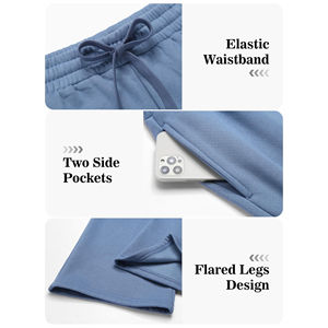 กางเกงผู้ชายแบบลำลองผ้าฝ้ายสั่งทำพิเศษ ผู้ผลิต OEM ขายส่ง กางเกงขายาวทรงตรงสำหรับผู้ชาย - Product Image 5