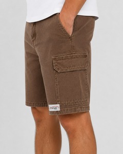 Shorts en jean délavé tendance pour homme – Tissu durable et confortable pour un style décontracté en extérieur et le week-end - Product Image 2