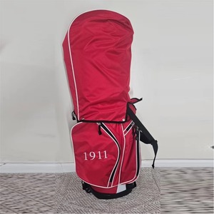 Sacs de golf Kapa Alpha Psi, sac de golf Kapa, sacs de golf rouges et blancs en stock - Product Image 3