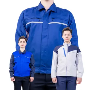 HOCHWERTIGES HEMD einfarbige Arbeitskleidung für Herren Arbeitskleidung Schweißen Industrie oder Bauarbeiten mit individuellem Design  Saomai FMF