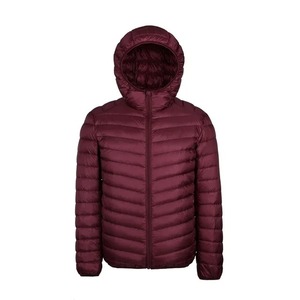 Doudoune pour homme, nouvelle doudoune ultra-légère en duvet de canard blanc à 90%, manteau thermique léger pour homme, manteau à capuche en plumes - Product Image 2