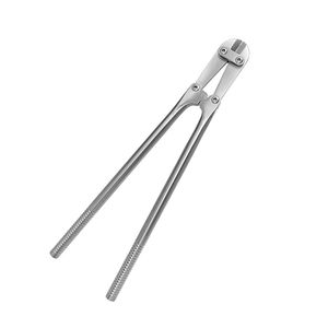 Coupe-fils en acier inoxydable pour instruments chirurgicaux orthopédiques, grand modèle droit, capacité maximale 6,3 mm, certifié CE, par Grip Surgical - Product Image 5