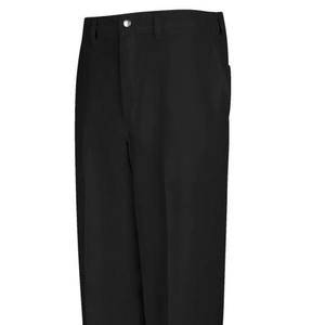 Pantalon de Chef Homme Coupe Droite Personnalisable en Coton Côtelé 100% avec Logo Personnalisable, Fermeture Éclair et Décoration Décolorée, Style Flare - Product Image 3