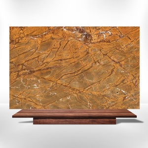 Elegante Mármol Dorado Efecto Selva Tropical con Vetas Fluidas para Pisos de Lujo, Encimeras y Paredes Decorativas - Product Image 5