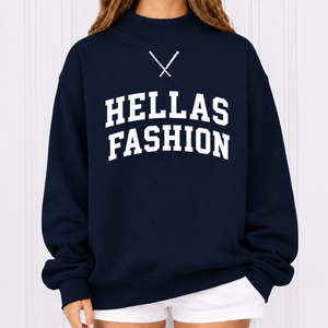 Sweat-shirt oversize à col montant pour femme, en molleton de coton personnalisé, fournisseur de vêtements en gros sous marque privée - Product Image 1