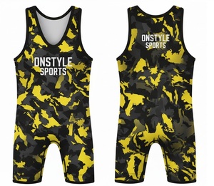 โรงงานขายส่งเสื้อกีฬา ONSTYLE แบบซับลิเมชั่นสำหรับวิ่งมาราธอน ชุดเสื้อกล้ามผ้าโพลีเอสเตอร์ตาข่าย 220 กรัม ผลิตตามสั่งสำหรับผู้ชาย ป้องกันแบคทีเรีย - Product Image 2