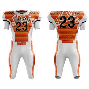 Uniforme de Fútbol Americano al por Mayor, Logotipo Personalizado, Ropa de Equipo, Malla Transpirable de Secado Rápido, Proveedor - Product Image 1