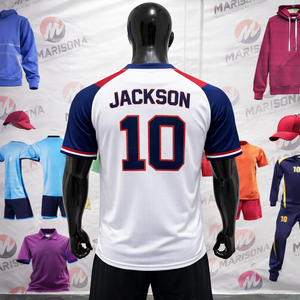 Camiseta de Fútbol OEM para Clubes y Ligas, Talla Grande, Secado Rápido, Transpirable, 100% Poliéster, Personalizada con Sublimación y Bordado para Jugadores - Product Image 3