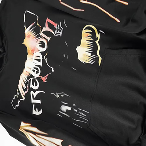 เสื้อฮู้ดดี้ผู้ชายคุณภาพดี หนานุ่ม ไซส์ใหญ่ ผ้าฝ้ายฟลีซ 100% สำหรับฤดูหนาว พร้อมงานพิมพ์สกรีน DTG DTF - Product Image 6