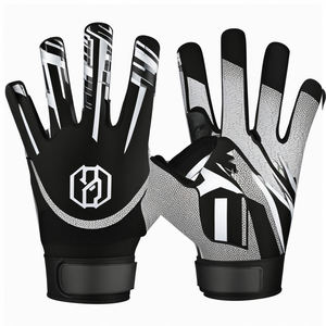Gants de football américain personnalisés imprimés, design léger et 100 % respirant avec votre propre logo personnalisé - Product Image 6