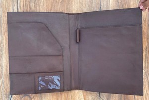 2024โฟลเดอร์เอกสารหนังกลับหนังคาวบอยโฟลเดอร์อเนกประสงค์ลายดอกไม้ - Product Image 4