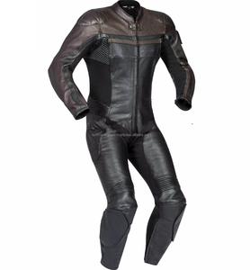 Trajes de Motociclismo para Hombre, de Cuero Vacuno, Resistentes a la Abrasión, con Protecciones Homologadas CE, Impermeables, Transpirables, para Verano e Invierno - Product Image 2