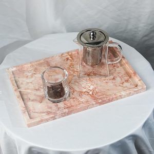 Best Value Natural Marble Bathroom Organizer <b>Tray</b> for Cosmetics, <b>Perfumes</b>, Toiletries and Decorative Home Counter Display - Product Image 6