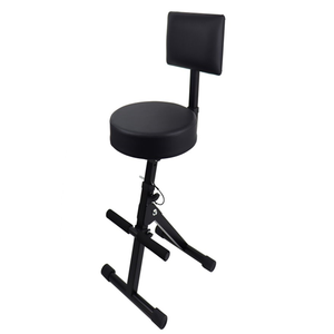 Tabouret de bar réglable pour garage avec dossier, tabouret de guitare pliable avec siège réglable en hauteur GAPGAR048 - Product Image 1