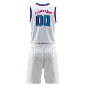 Vêtements de sport en gros, uniformes de basketball personnalisés avec logo imprimé, respirants, qualité supérieure, dernier style, sans manches, grandes tailles - Product Image 3