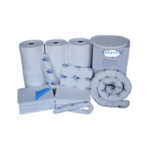 Almohadillas Absorbentes de Aceite Industriales Desechables de Polipropileno Hidrófobo, Marca SOTAVILLE, Servicio OEM, 100 Almohadillas por Caja - Product Image 6