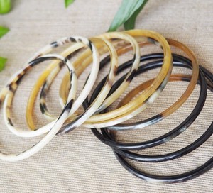 Bracelets uniques en corne de buffle, bracelets naturels en corne de buffle, artisanat, bijoux faits à la main 100% corne de buffle naturelle par Timeless - Product Image 6
