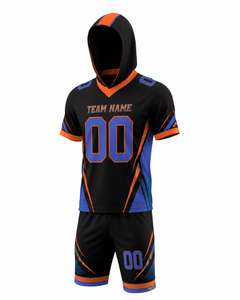 Maillots de football 7v7 personnalisés pour adultes, impression par transfert thermique, prix d'usine, maillot d'entraînement réversible en maille respirante pour match - Product Image 2
