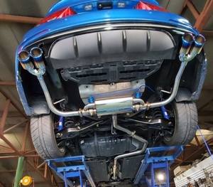 Sistema de escape de alto rendimiento para HYUNDAI Elantra Sport 1.6 (modelo 2017~2020) / Silenciador con válvulas MAINTEC para ajuste de rendimiento - Product Image 1