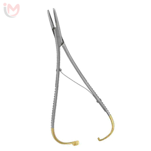 Portaagujas TC de Acero Inoxidable, Manual, Reutilizable, Instrumento Médico Quirúrgico de Alta Calidad OEM - Product Image 3
