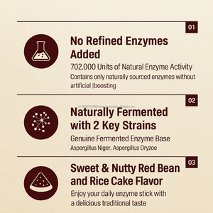 Bâtonnets d'enzymes à grains fermentés OEM Corée 30 doses de poudre naturelle pour mélange de haricots rouges et de potirons pour adultes améliorant l'énergie immunitaire - Product Image 2