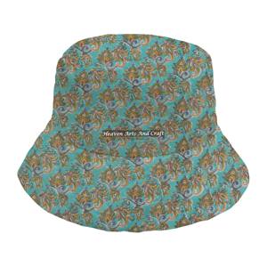 Sombreros de Moda Otoño Invierno para Hombre y Mujer, Sombreros de Pescador Acolchados de Algodón con Estampado a Mano, Gorras de Alta Calidad - Product Image 1