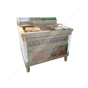 Lavadora de frutas industrial de verduras frescas Lavadora de burbujas de verduras - Product Image 1