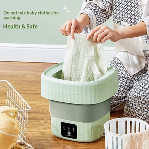 Lave-linge portable automatique 6L 2026 en gros avec essorage pour sous-vêtements, vêtements de bébé et usage en dortoir - Product Image 1