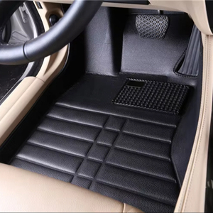 BORNSELLER <span class=keywords><strong>Tappetini</strong></span> Auto Sportivi 5D in Pelle Ecologica su Misura di Lusso per Renault <span class=keywords><strong>Clio</strong></span> 5 V Mk5 Hatchback 2019-2024 - Product Image 2