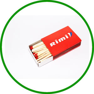 Household Safety <b>Matches</b> Matchbox 49x35x12mm 40 Sticks Eco-Friendly Durable Printing Reliable Fire Starter Wooden Matchsticks - Product Image 1