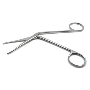 Pinzas Micro Alligator Dentadas de Acero Inoxidable de 5.5 Pulgadas para Cirugía de Oído y Senos, Uso Hospitalario - Product Image 5