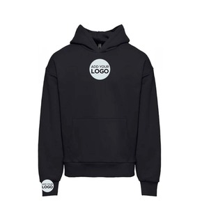 เสื้อฮู้ดผ้าฝ้ายออร์แกนิคนุ่มผสมโพลีเอสเตอร์สำหรับผู้ชาย - Product Image 5