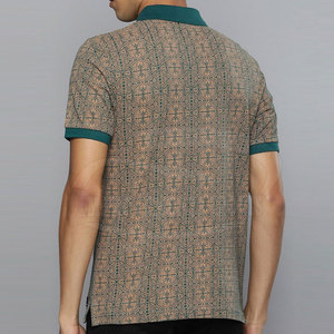 Polos imprimés fabriqués dans les meilleurs matériaux Polos imprimés de style nouveau au design personnalisé pour hommes - Product Image 3