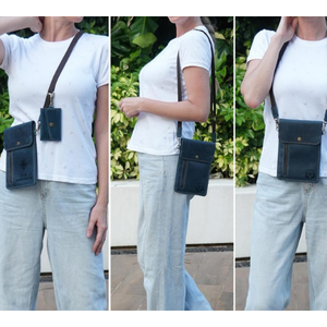 กระเป๋าหนังใส่บัตรเดินทางแบบทำมือ พร้อมช่องใส่บัตร  ของขวัญส่วนตัวสำหรับผู้ชายและผู้หญิง - Product Image 5