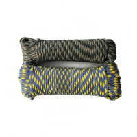 Paracord de 4 mm de diamètre, 100 m de long, haute résistance, motif 550, avec 9 brins, pour une utilisation en camping en plein air