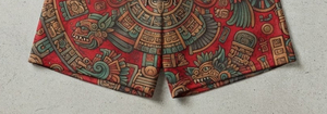 Shorts de survêtement vintage en molleton pour femme OEM, personnalisables par sublimation, écologiques, respirants, coupe ample, avec cordon de serrage, pour la gym et la course à pied - Product Image 5