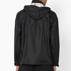 เสื้อแจ็คเก็ตกันลมผู้ชายขายส่งจากโรงงาน แฟชั่นยอดนิยม ไซส์ใหญ่ ยาวพิเศษ กันน้ำ ซิปแบบทอ - Product Image 3