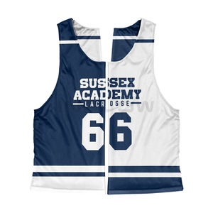 Shorts et maillots de lacrosse personnalisés par sublimation, réversibles, pour jeunes et adultes, uniformes de football américain - Product Image 5