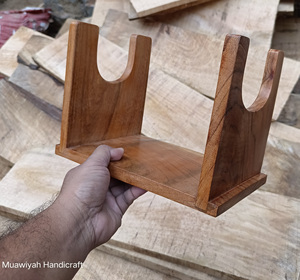 แตรสำหรับดื่มพร้อมขาตั้งไม้สไตล์ไวกิ้งฮอร์นสำหรับทำอาหาร - Product Image 3