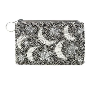 New Arrival Embroidery Glass Seed Beaded Coin Purse Glass Design Pattern Daily Use For Gifting Parties Decorative Fashion Wallet - Product Image 6
