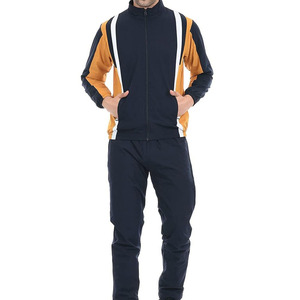 Chándal Deportivo para Hombre con Bloques de Color, Manga Larga, Cierre Frontal con Cremallera, con Bolsillos Laterales, para Otoño - Product Image 1