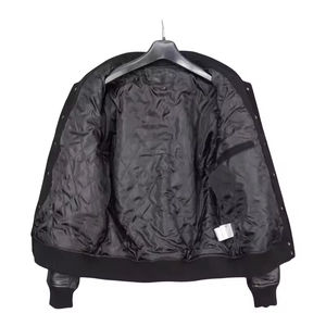 Chaqueta Varsity Personalizada de Nuevo Estilo para Hombre, Manga de Cuero con Cuerpo de Lana, Chaqueta al por Mayor - Product Image 3