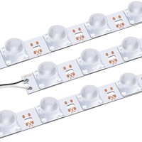 Super grande qualité DC12V 18W 1200-2160LM Double Face Led boîte à lumière Module Edge Lit Led bande dure pour Adervising Lighting Box