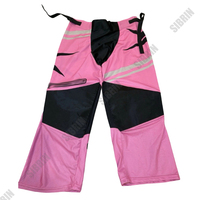 Pantalon de hockey sur roulettes personnalisé Sibrin, imprimé par sublimation, respirant, antibactérien, en maille polyester, rembourrage Cordura Pro